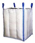 1.5 Tons 4 Panel Baffle Big FIBC Bulk Bag Blue / Orange Color For Loading