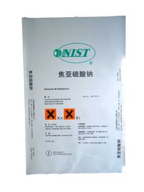 Industrial sugar / minerals PE valve bags with open top & M gusset