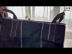 Dissipative FIBC anti static bulk bags CROHMIQ biru / putih untuk bahan kimia berbahaya