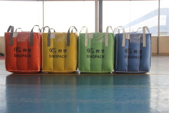 Beli Cross Corner Tas Besar FIBC Dengan Penyekat Dan Anti Penyaringan Untuk Karbon Hitam online manufacture