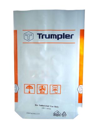 Beli Side-buhul Blok tas katup bawah PE untuk kemasan pulverous, Sampai 110LBS Kapasitas online manufacture