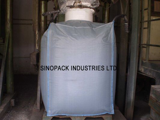 Beli Grey U-Panel Big FIBC UV Treated Polypropylene Bulk Bags Dengan PE Liner online manufacture