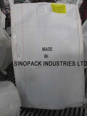 membeli Anti statis CROHMIQ biru / putih FIBC 1 Ton Massal Tas disipatif tanpa landasan online manufacture
