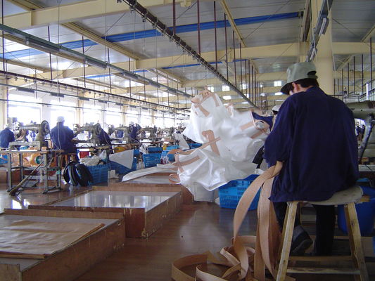 Beli Besar polypropylene PP 3000 lbs putih makanan kelas GBIP / 1 ton bag online manufacture