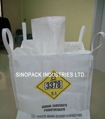 Beli 1 Ton UN FIBC U - Panel Duffle Top Virgin PP Tenun Tas Massal Besar Fibc online manufacture
