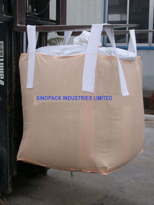 Beli Rok atas polypropylene melingkar 1 Kantong ton untuk tanah / semen / mineral online manufacture
