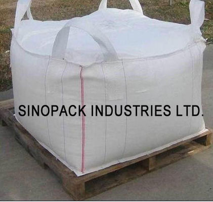 Beli Empat Loop 1000KGS Tas Besar FIBC, Konstruksi Mineral Tanah Satu Ton Tas Massal online manufacture