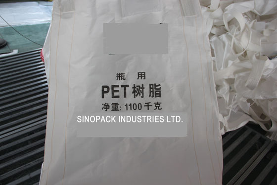 Beli Polypropylene Circular / Tubular Big Bag FIBC Untuk Kemasan PET Resin online manufacture