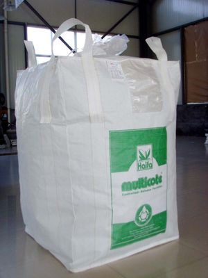 Beli Food Grade FIBC Bulk Bag 95x95x110cm dengan rasio 5:1 SF online manufacture