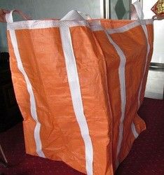 Beli Two Ton Memuat Tas Besar Orange FIBC Dengan Empat Loop 10 '' Tinggi / Sepenuhnya Berikat online manufacture
