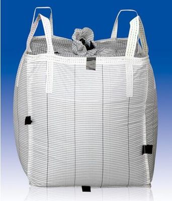 Beli PP Tenunan Anti Statis JENIS C Konduktif Tas Besar 4 Panel Cross Corner Loops online manufacture