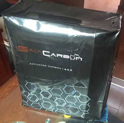 Beli Tas Katup Plastik Hitam Dengan Pencetakan Dan Anti-Selip Untuk Kemasan Karbon Hitam online manufacture
