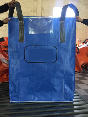 Beli Blue Sift - Proofing Big Bag FIBC PP Woven Circular Jumbo Bags Dengan Square Bottom online manufacture