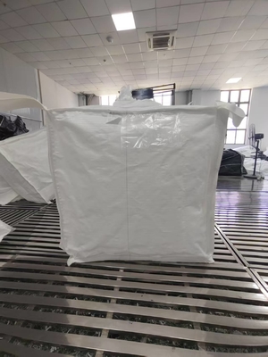 Kelas makanan FIBC 1000kg SWL dengan 2 Lifting Loops dan UV Treatment