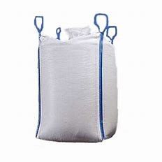 UN Big Bag dengan Duffle Top Spout Kapasitas 1000kg Loop Biru